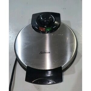 Sunbeam Oster CKSTWF2000 Belgian Waffle Maker Stainless Tested And Working